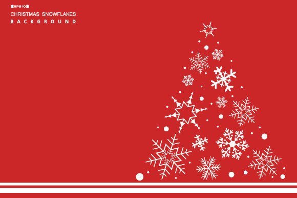 Abstract of Christmas Simple Red Color: A Festive Design Asset