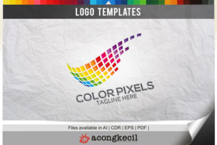 Color Pixels: A Creative Font for Modern Design
