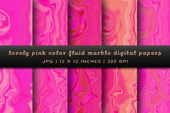 Lovely Pink Color Fluid Marble: A Designer's Guide