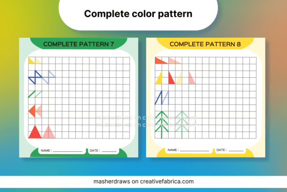Mastering Early Learning with Kids Activity Tracing Color Pattern 7-8