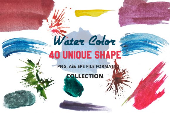Mastering Visual Branding with Vector Abstract Water Color Object
