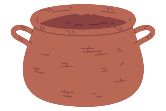 Pot with Fresh Soil Color Icon: A Botanica Design Guide