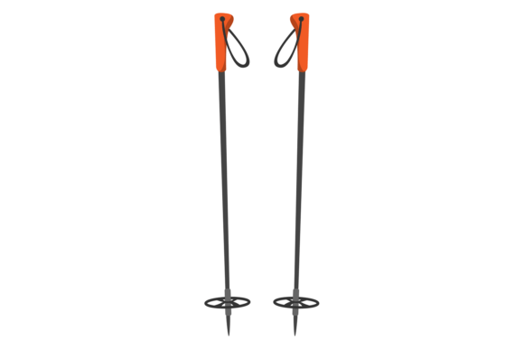 Ski Poles Icon: Your Go-To Winter Activity Symbol