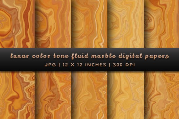 Unlocking Celestial Beauty with Lunar Color Tone Fluid Marble